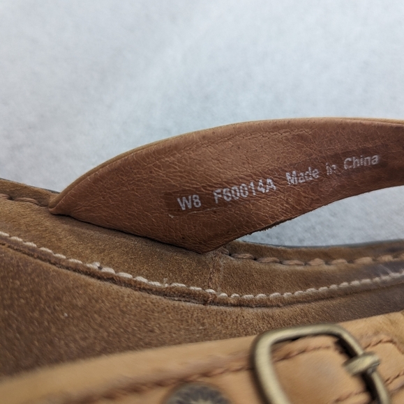 2/$40 UGG 8 tan leather sandals - Picture 5 of 7